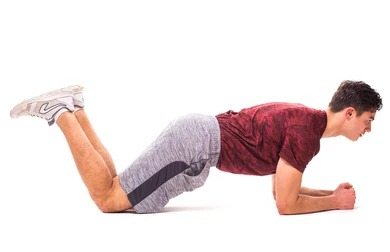 Knee Plank Demonstration