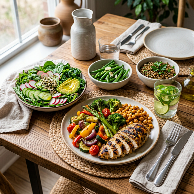 Healthy whole foods to replace refined carbohydrates